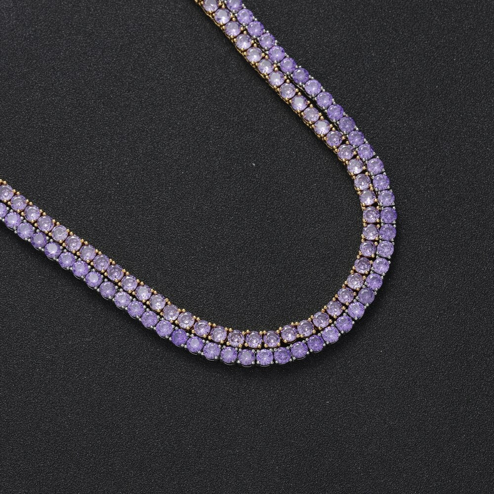 Amethyst Tennis Chain