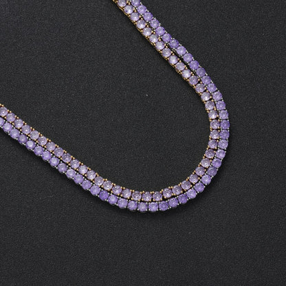 Amethyst Tennis Chain