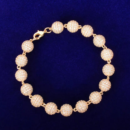 Iced Ball Bracelet