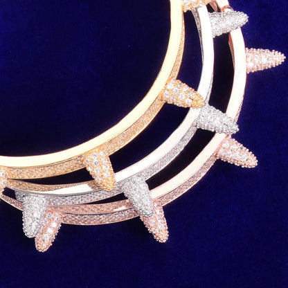 Iced Spiked Bracelet