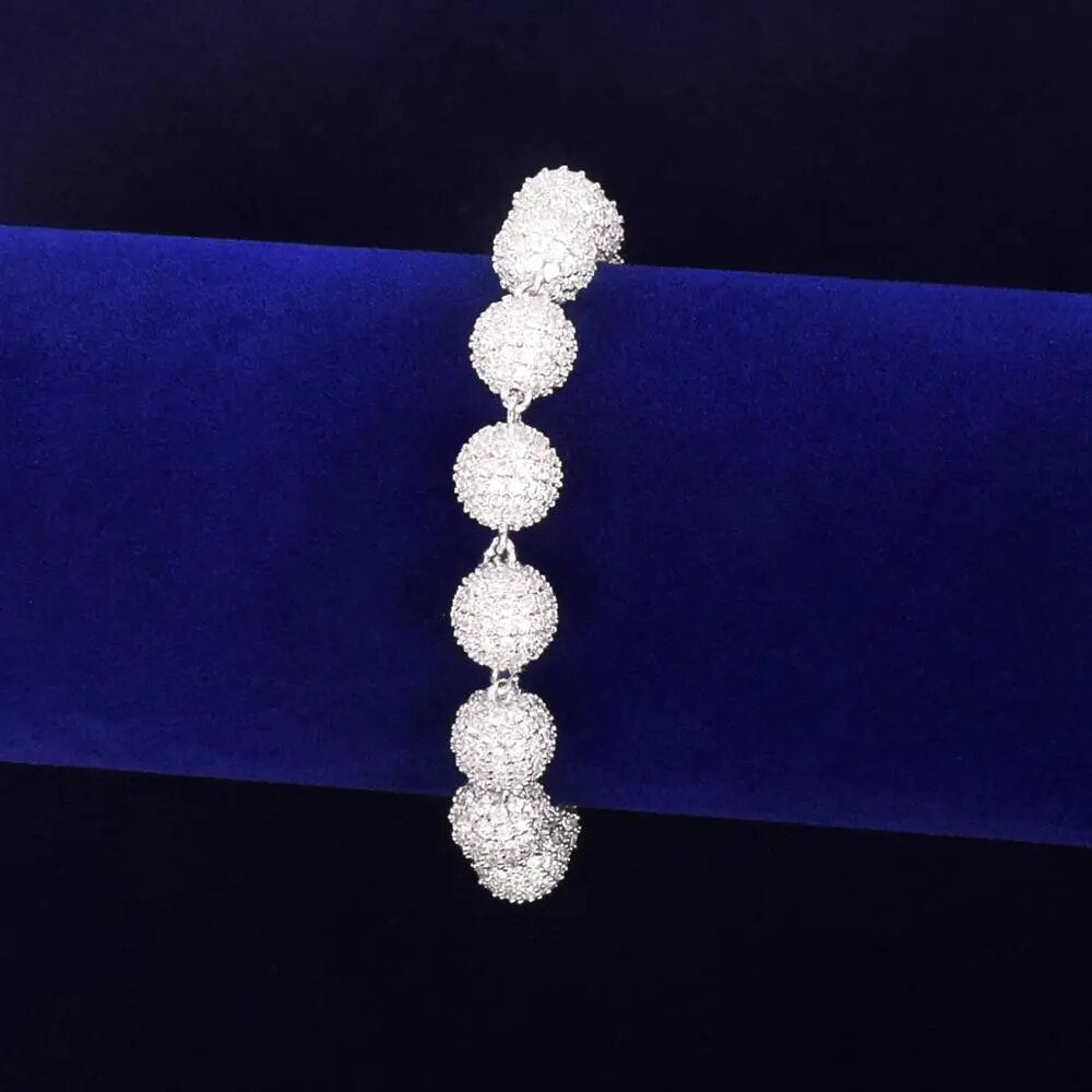 Iced Ball Bracelet