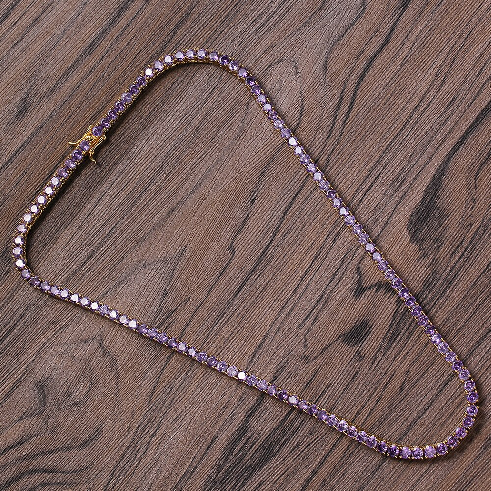 Amethyst Tennis Chain