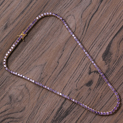 Amethyst Tennis Chain