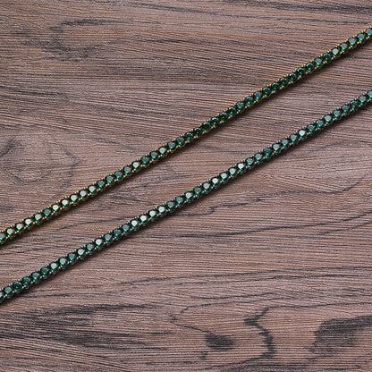 Emerald Tennis Chain