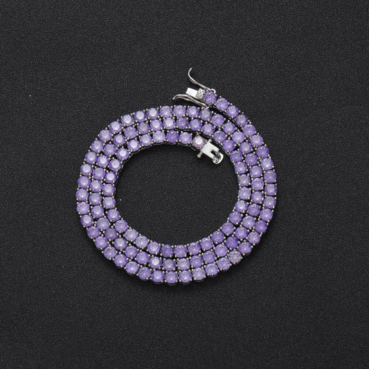 Amethyst Tennis Chain