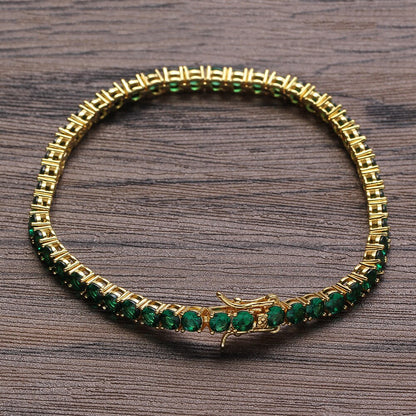 Emerald Tennis Bracelet