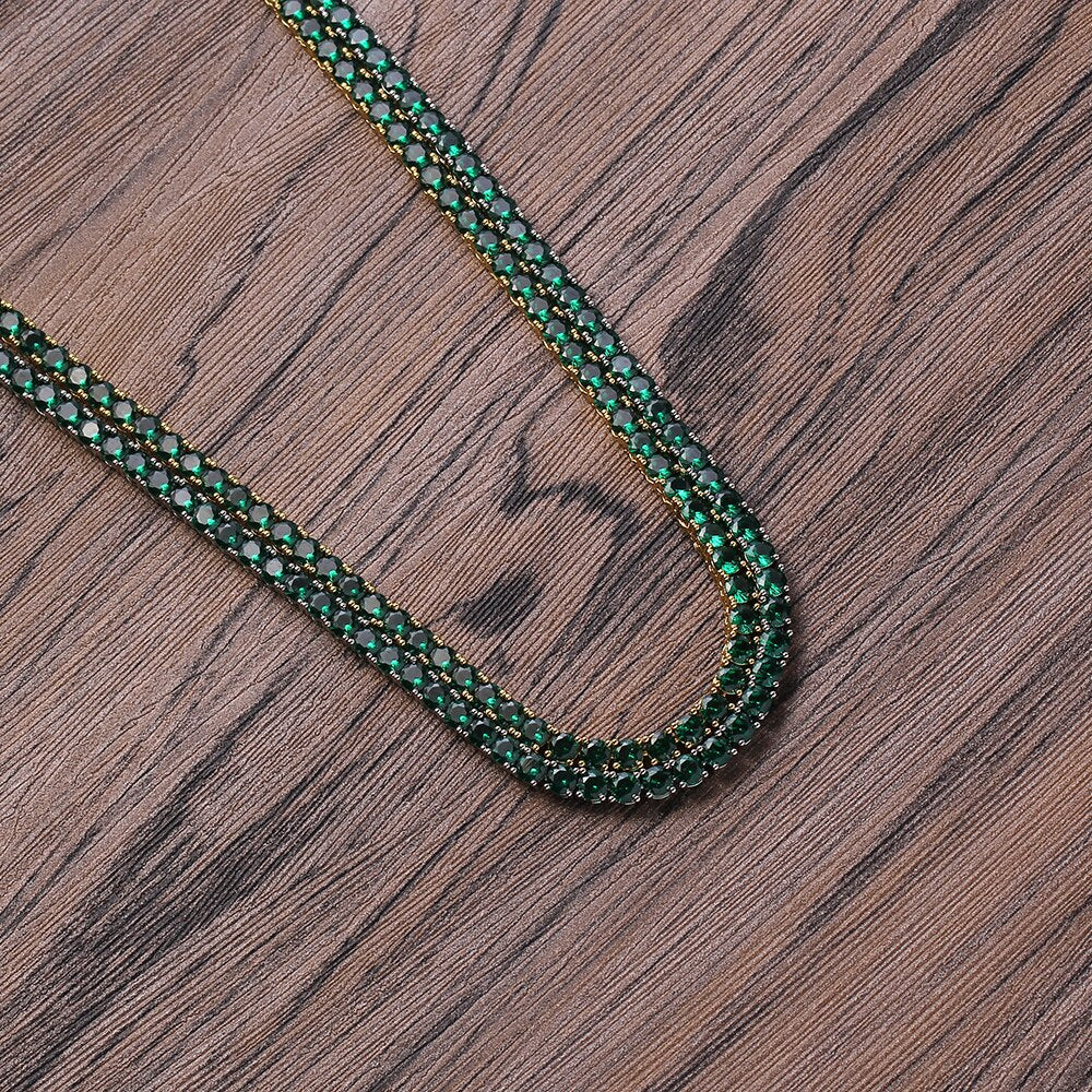 Emerald Tennis Chain