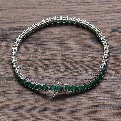 Emerald Tennis Bracelet