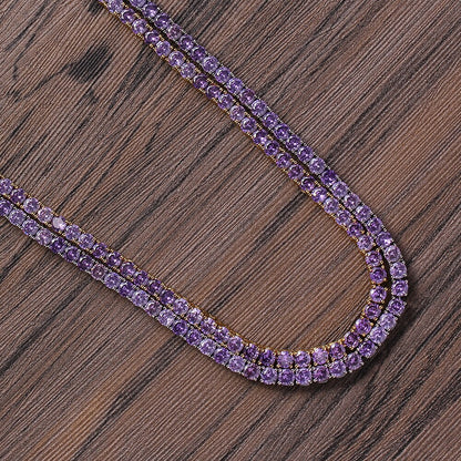 Amethyst Tennis Chain