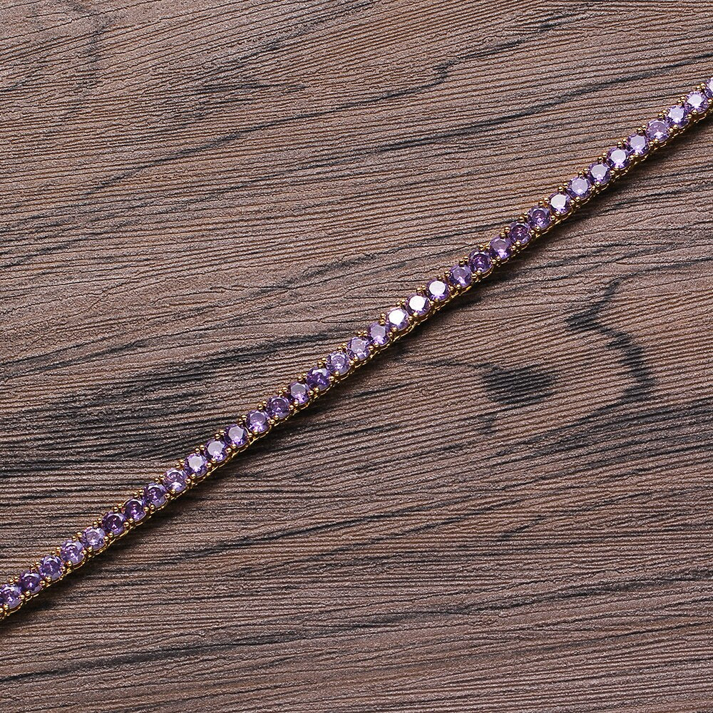 Amethyst Tennis Chain