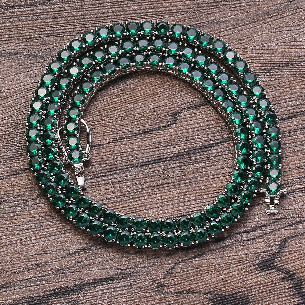 Emerald Tennis Chain