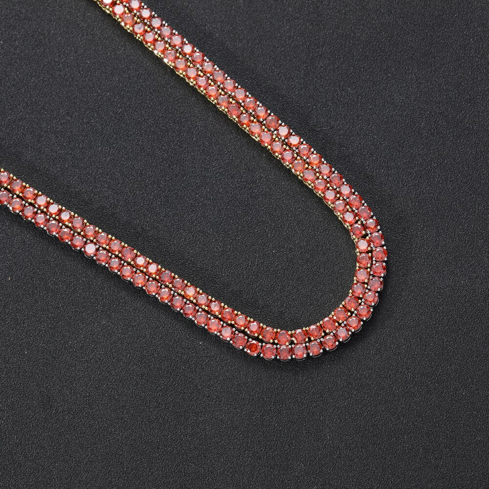 Ruby Tennis Chain