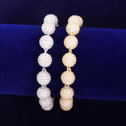 Iced Ball Bracelet