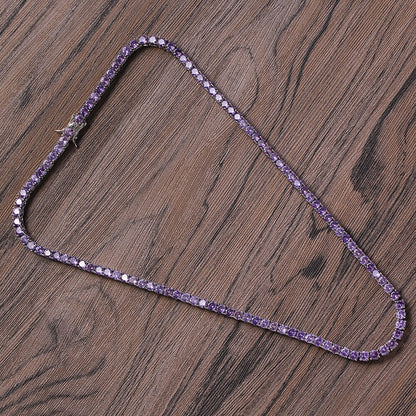 Amethyst Tennis Chain