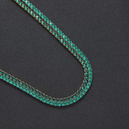 Emerald Tennis Chain