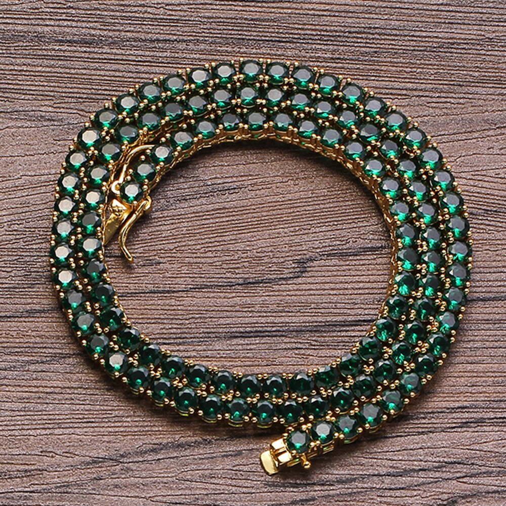 Emerald Tennis Chain