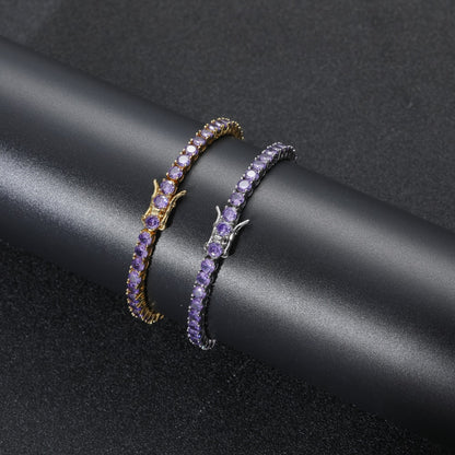 Amethyst Tennis Bracelet