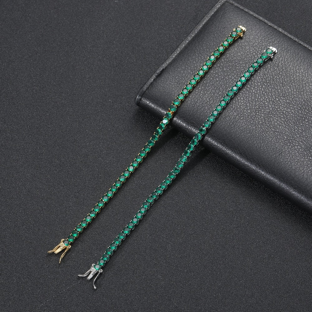 Emerald Tennis Bracelet