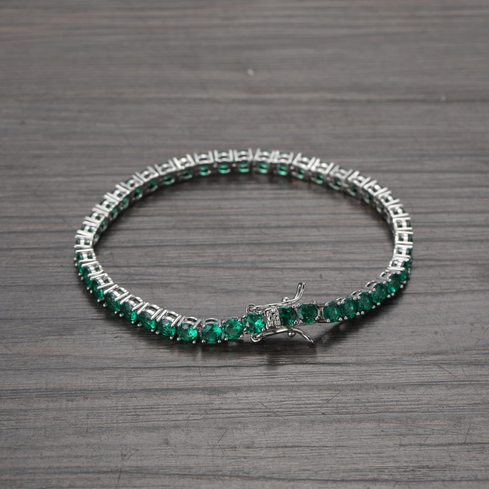 Emerald Tennis Bracelet