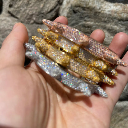 Iced Spiked Bracelet