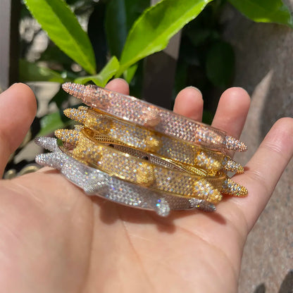 Iced Spiked Bracelet